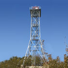 60m Galvanizli Kafes Çelik Askeri Muhafız Kulesi
