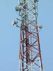 Boyalı 15m Telekomünikasyon Kafesli Çelik Kuleler
