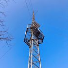 50M / S RRU Anten Açılı Çelik Halatlı Tel Kule