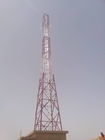 Rdu 80m Telekomünikasyon Mobil Kule Sıcak Daldırma Galvanizli Çelik