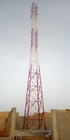 50m Tripod Çelik Mikrodalga Anten Kulesi, Kendinden Destekli İletişim Kulesi