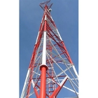 15m 3 Ayaklı Galvaniz Kafes İletim Kulesi Q235 Telekomünikasyon Kuleleri