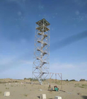 Iso Sertifikalı 15m Açılı Çelik Kule, Telekomünikasyon Kuleleri
