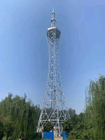 Sıcak DIP Galvanizli Q345 5g İnternet Kulesi Cep Telefonu Telekom Çelik Kulesi