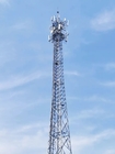 Dört Ayaklı Q345B Telekom Hücre Kuleleri Galvanizli Çelik Haberleşme Kulesi