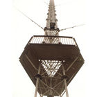 ASTM Standart Flanş Bağlantısı Halatlı Tel Kule