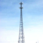 Telekomünikasyon İçin Galvanizli 3 Ayaklı Çelik Boru Kule