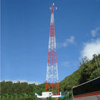 Çelik Q345 Radyo televizyon 4 Ayaklı Kule
