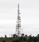 Telekomünikasyon için 4 Ayaklı 30m / S Q235 Açılı Çelik Kule