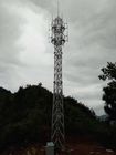 Rüzgara Dayanıklı Kablosuz Anten Borulu Çelik Kule