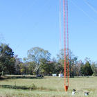 SGS ASTM A36 İletişim için Halatlı Tel Kule