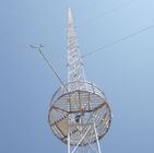 Üç Ayaklı Çelik Kafes Anten Halatlı Tel Kule