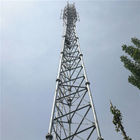 Telekom için OEM Q420B Çelik Boru Mobil Kule Anteni