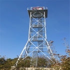Güvenlikli Galvanizli Çelik Q345 Güvenlik İzleme Kulesi