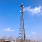 30m Flanş Cıvataları Açılı Çelik Mobil Telekom Kulesi