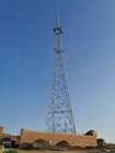 Yayın için 4 Bacaklı Kule 50m Radyo Anten Kulesi