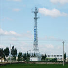 ISO 30m / S Q235 Çelik Mobil İletişim Açısı Çelik Kule Anten Çelik Yapısı