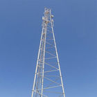 Galvanizli Telekomünikasyon Borulu Çelik Kule Boru Anten Kafes Çelik Kule 4 Bacaklı Özelleştirilmiş