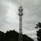 Galvanizli Telekomünikasyon Borulu Çelik Kule Boru Anten Kafes Çelik Kule 4 Bacaklı Özelleştirilmiş
