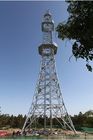 Iso Belgeli Galvanizli Q345 Tv Kendinden Destekli Anten Kulesi