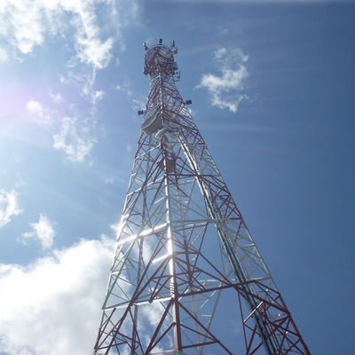 Borulu Telekom Mobil Direk 50m Kafes Çelik Kuleler