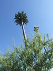 4g Baz İstasyonu Palmiye Ağacı Monopole Çelik Kule, Kamuflaj Yapraklı Ağaç Kabuğu