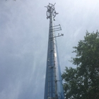 Flanş Bağlantılı MW Anten Monopole Çelik Kule 80m