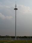 40m Monopol Anten Kulesi Sıcak Daldırma Galvaniz Sekizgen Konik