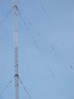 Galvanizli 50m Gergili Tel Kule Telekomünikasyon Direği