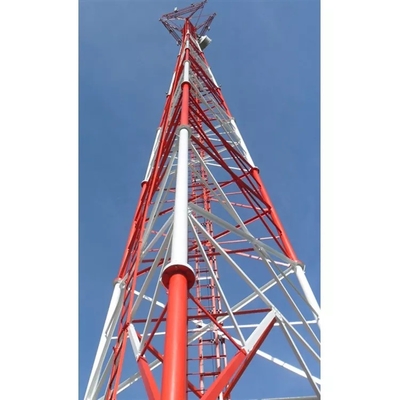 15m 3 Ayaklı Galvaniz Kafes İletim Kulesi Q235 Telekomünikasyon Kuleleri