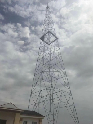 3 Ayaklı Çelik Boru Kafes Haberleşme Anten Kulesi 20m \ 30m