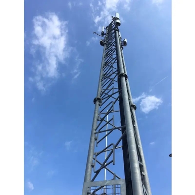 Rüzgar Direnci Mobil Hücre Kulesi Dört Ayaklı Radyo TV Yayın Ekipmanı