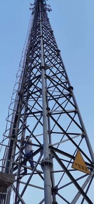 Açılı Çelik 40m Kendinden Destekli Anten Kulesi