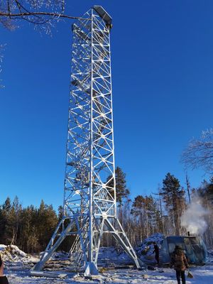 20m Meteorolojik Çelik Askeri Muhafız Kulesi