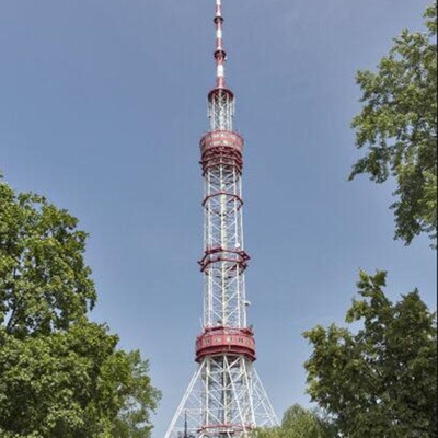 Çelik Boru Açılı Çelik 80m Radyo ve Televizyon Kulesi