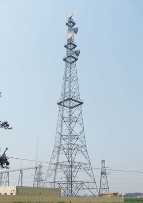 20m 30m 40m 50m 4 Ayaklı Kule Mikrodalga Haberleşme Anteni